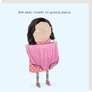 Granny pants card