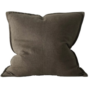 Cushions: Como linen cushion cover 50cm spruce