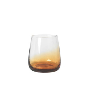 Glassware: Broste short tumbler amber