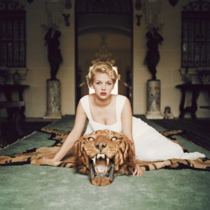 Art Prints: Slim Aarons 'Beauty and the Beast' photographic print