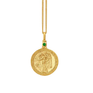 Clothing Accessories: Temple of the Sun Serafina necklace gold