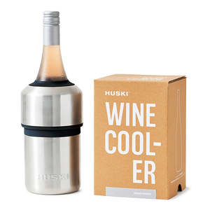 Outdoors: Huski wine cooler brushed stainless