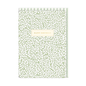 Stationery: Laura Ashley little vines embossed birthday card