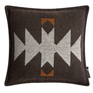 Living: Pony Rider rocky peaks cushion cover 45cm black