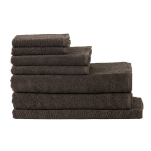 Bathroom Body: Classic cotton towel range cocoa