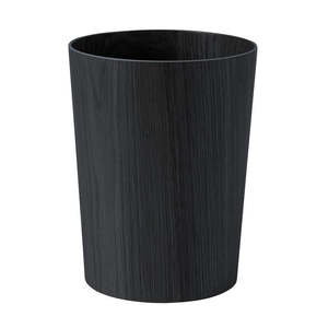 Bathroom Body: Oak veneer rubbish bin 30cm black