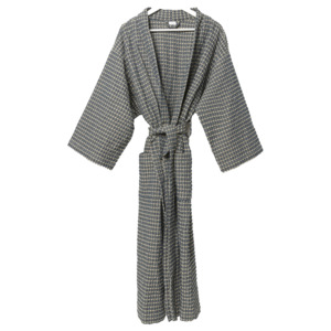 Bathroom Body: Aalto womens cotton robe sailor & butter
