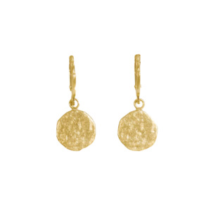 Clothing Accessories: Agapée Luna earrings gold