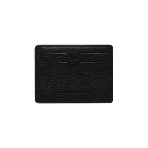 Clothing Accessories: Leather card holder black