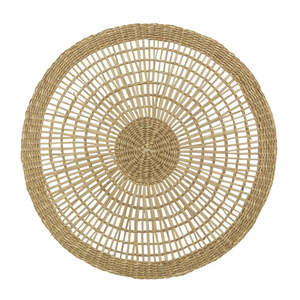 Dining: Natural woven placemat 29cm