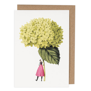 Stationery: Laura Stoddart Anabelle hydrangea illustration card