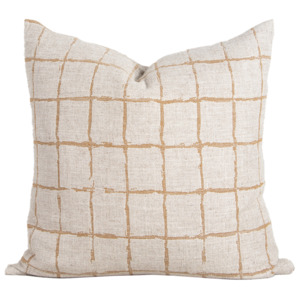 Harrison cushion cover ochre 55cm