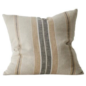 Franco linen cushion cover clay 50cm