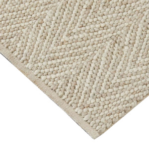 Living: Weave Zambesi wool rug sandstorm