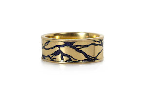 Waimakariri 'Braided' River Dress Ring