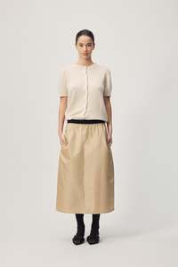 All 1: Cheval Skirt  AW26 Sand