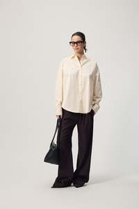 Bottoms: Marino Pant  AW26 Brunello