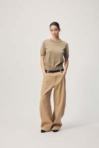 Hale Jean  AW26 Camel