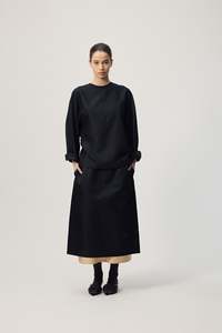 Bottoms: Cheval Skirt  AW26 Black
