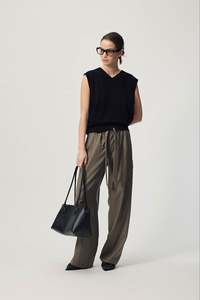 All 1: Aero Cashmere Vest AW26 Black