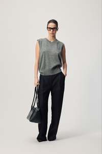 All 1: Aero Cashmere Vest AW26 Grey