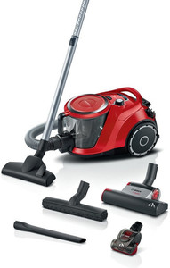 Products: Bosch Series 4 ProAnimal Bagless Vacuum Red