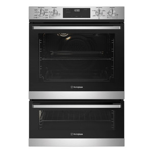 Products: Westinghouse 60cm S/Steel 8/5 Function Duo Built-in Oven