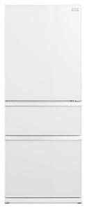 Mitsubishi Electric 450L White Glass Multi Drawer Fridge/Freezer CX