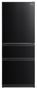 Mitsubishi Electric 450L Black Glass Multi Drawer Fridge/Freezer CX Large