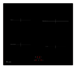Award 60cm Black Frameless Induction Cooktop