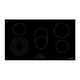 Parmco 90cm Black 5 Zone Ceramic Cooktop