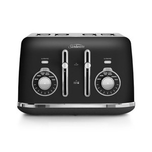 Sunbeam Alinea Collection Black 4 Slice Toaster