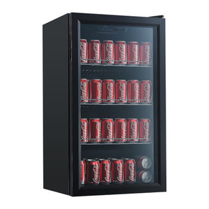 Parmco 85L Black Beverage Centre
