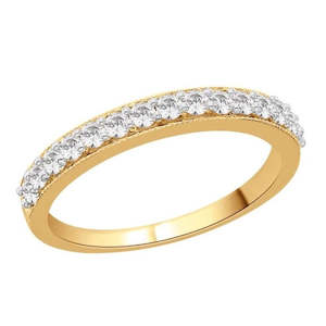 Diamond Rings: 9ct Yellow Gold Diamond Anniversary Ring