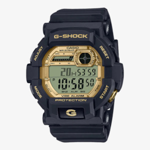 Casio G Shock: G-Shock Black & Gold Digital Watch