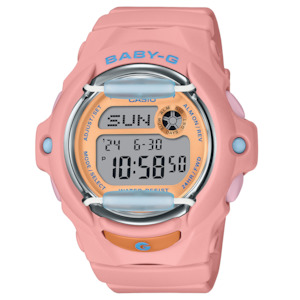 Casio Baby G: Baby-G Playful Beach Coral Pink Digital