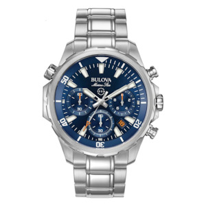 Bulova: Bulova Gents Marine Star Steel Chronograph Watch