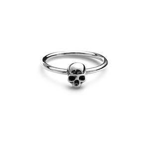 Stolen Girlfriends Club: Stolen Girlfriend Club Micro Skull Ring