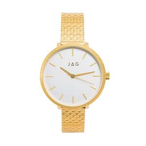 Jag Watches: JAG 'Carmel' Ladies Gold Matt finish Watch