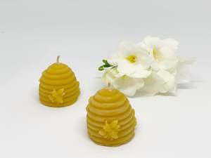 Natural Beeswax: Pure Beeswax Candles - Beehives