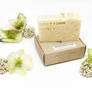 Cosmetics: Natural Mānuka Honey Soap (110g)