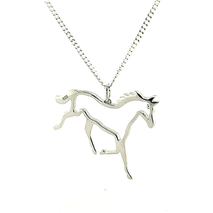 Silver Horse Pendant - Grieve Diamond Jeweller
