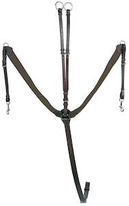 Breastplate Martingale: Platinum Y Expanding Breastplate