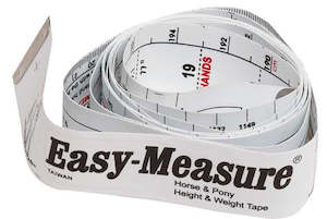 Tack Room: Easy-Measure Weighband