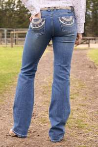 Our Favourites: Pure Western Women's Pat Relaxed Rider Jean - 36"