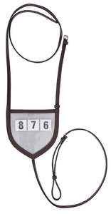 Horse: Platinum Show Bib Number Holders