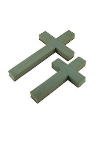 Floral Foam: Excel Cardboard Base Crosses PK2 (unit 1)