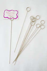 Circle Metal Card Pick PK10 (unit 1)