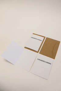 CONGRATULATIONS Card PK10 (unit 1)