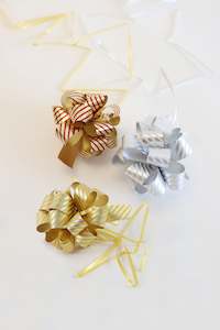 Metallic Diag Stripe Pull Bows (unit 1)